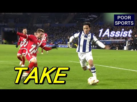 なんかもうやりたい放題な久保建英ｗｗ タッチ集 TAKE Kubo 2025/01/16