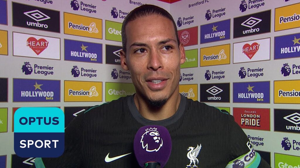 'He put his MARK on the game' 💪🇺🇾 Virgil van Dijk celebrates Darwin Nunez's late goals at Brentford