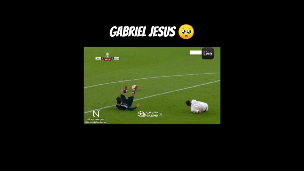 Gabriel Jesus Terrible injury