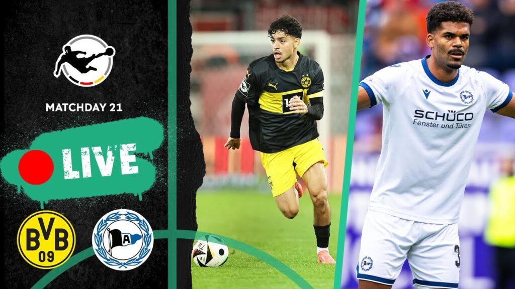 LIVE 🔴 Borussia Dortmund II vs. Arminia Bielefeld | 3rd Division 2024/25