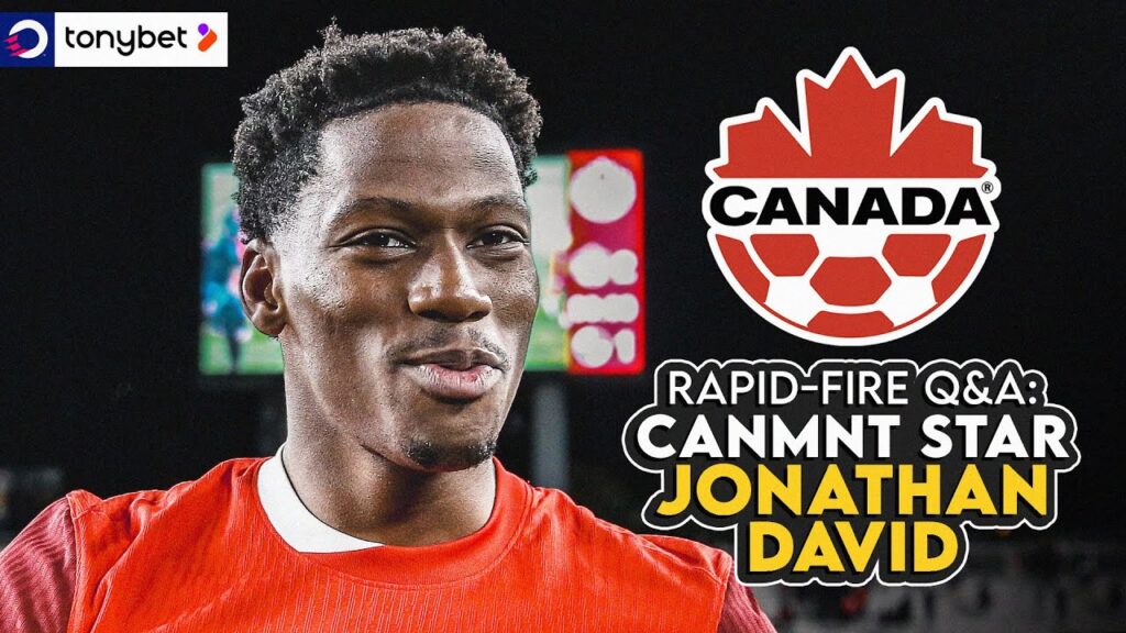 Get to know CanMNT star Jonathan David 😎 | RAPID-FIRE Q&A w/ Kristian Jack 🎙️ | Presented by tonybet