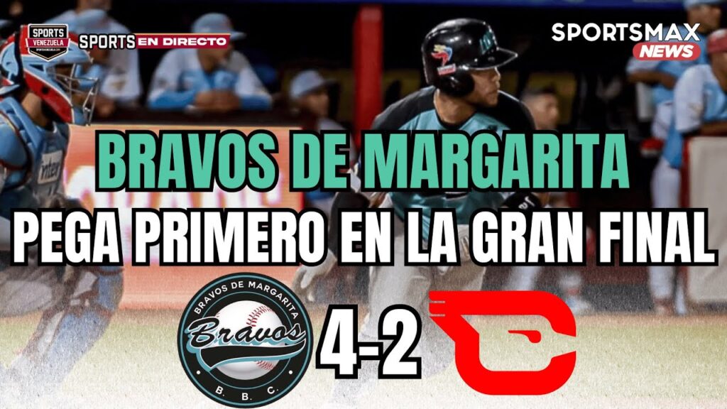 Bravos de Margarita 4-2 Cardenales de Lara | Juego 1 de la Gran Final de la LVBP