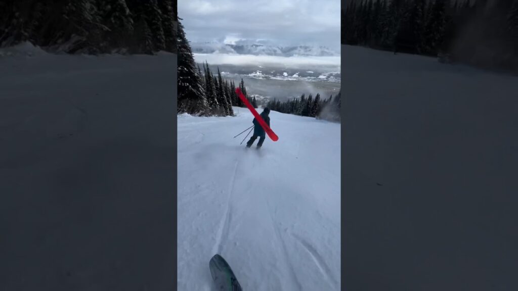 Boot skiing👌#skiing #snow #ski