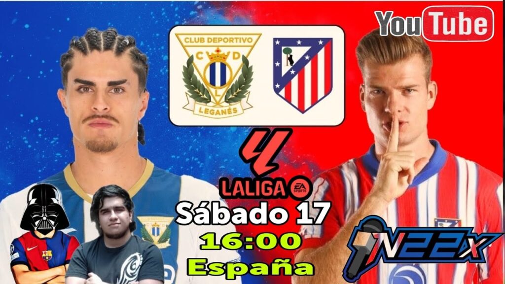 Narración Leganés VS  Atletico de madrid