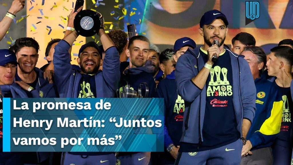 ⚽ ¡Va por todo! Henry Martín promete otro título con América: “Juntos vamos por más”  🦅👏🏼