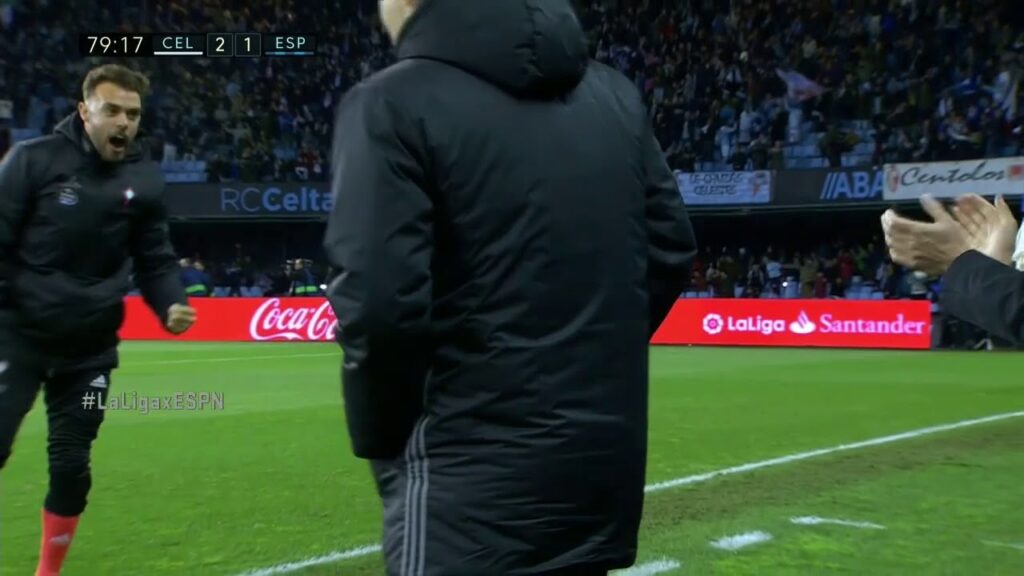 GOL DE MAXI GOMEZ PARA EL CELTA  ANTE EL ESPAÑOL