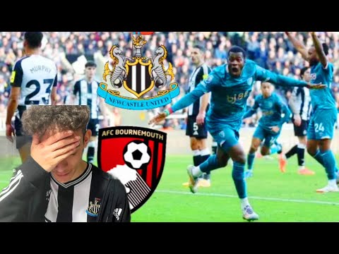 NEWCASTLE 1-4 BOURNEMOUTH WE GOT OUTCLASSED BY THE BETTER TEAM MATCH DAY VLOG