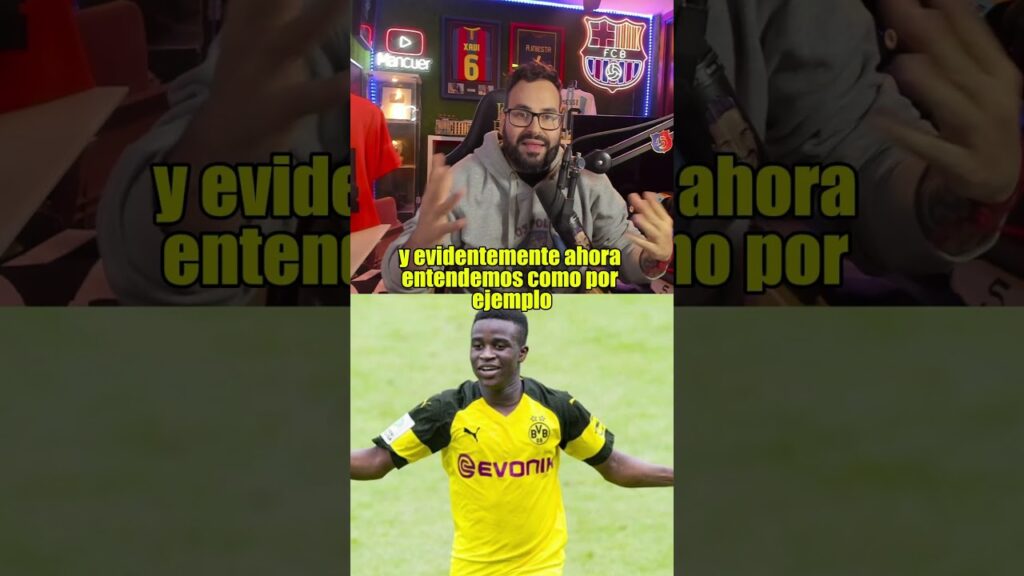 Moukoko habría mentido sobre su edad #moukoko #escándalo #futbol #shorts