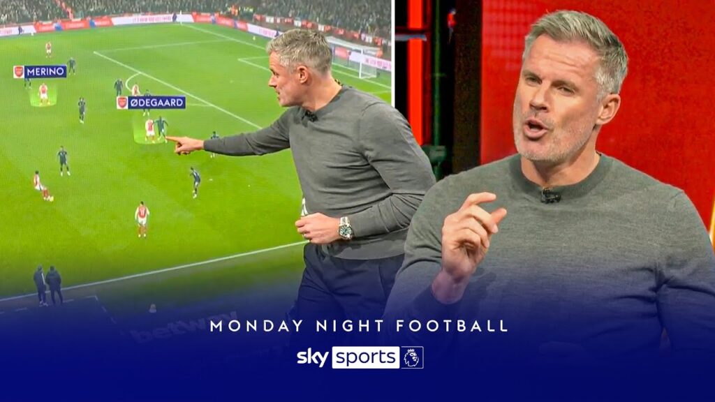 Jamie Carragher analyses Arsenal's attack & where they need to improve 🔍