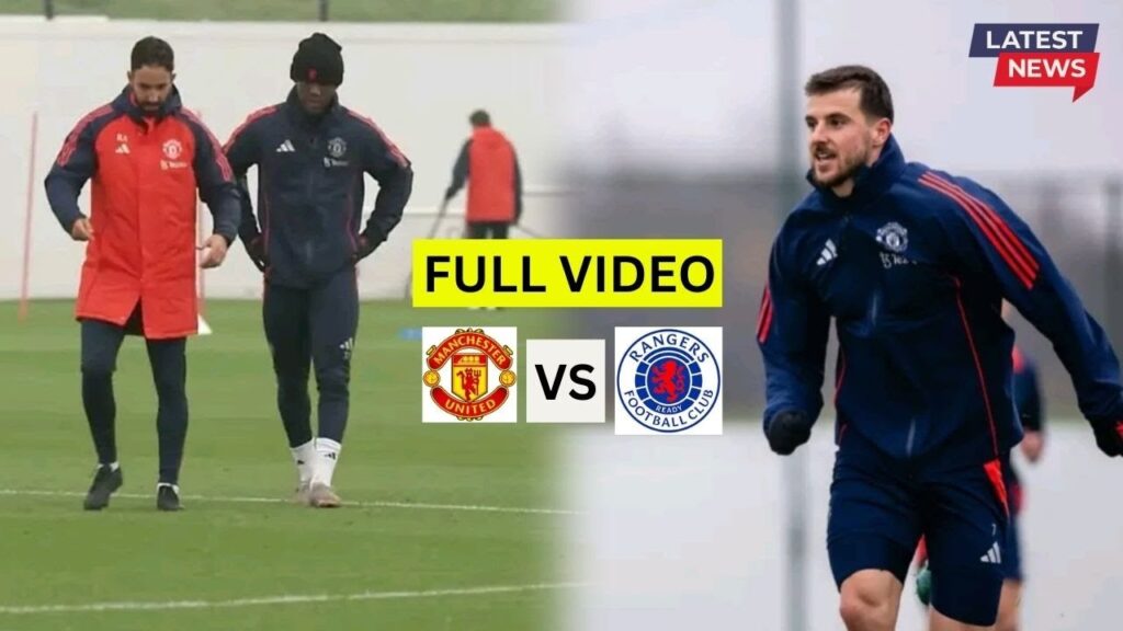 🔴 𝐉𝐔𝐒𝐓 𝐈𝐍:✅MASON MOUNT IMNPRESSED IN RUBEN AMORIM  TRAINING SESSION AHEAD RANGERS