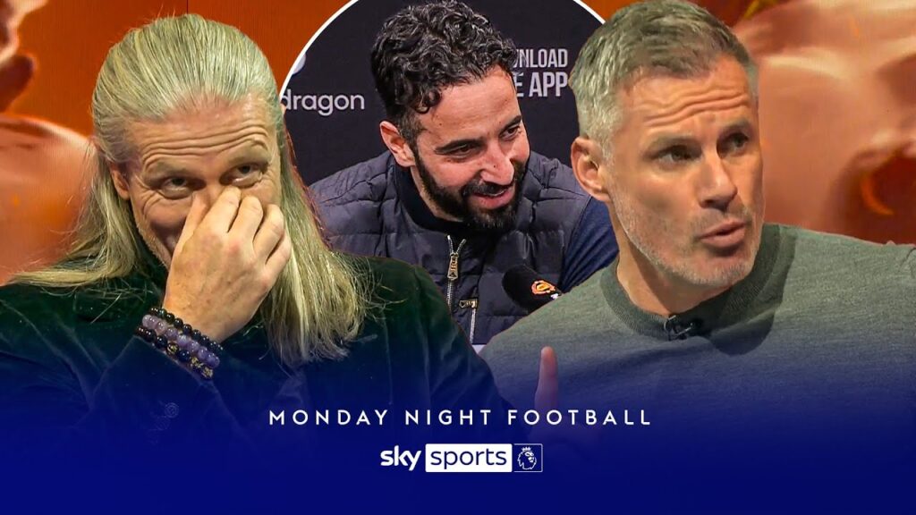 "Don't pour petrol on the flames." | Emmanuel Petit & Jamie Carragher baffled by Amorim's comments