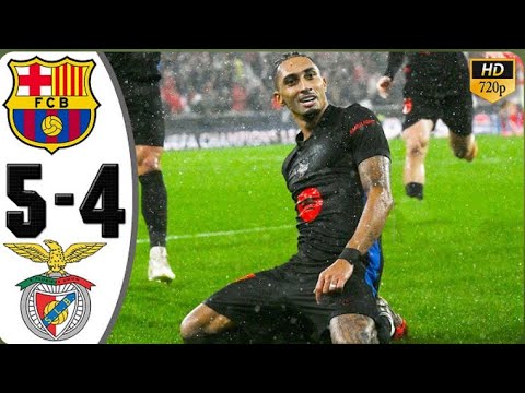 FC Barcelona vs. SL Benfica 5-3 | All Goals & Highlights | UEFA Champions League - 2025