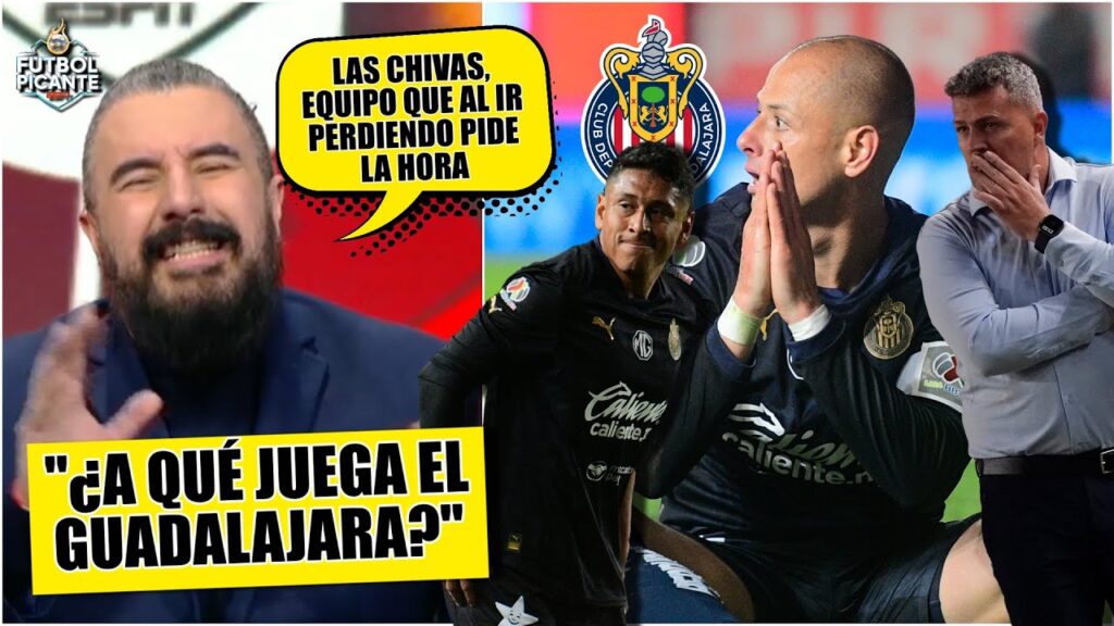 CHIVAS cayó 3-2 vs Necaxa en FINAL DRAMÁTICO. Debutó LUIS ROMO. Volvió CHICHARITO | Futbol Picante