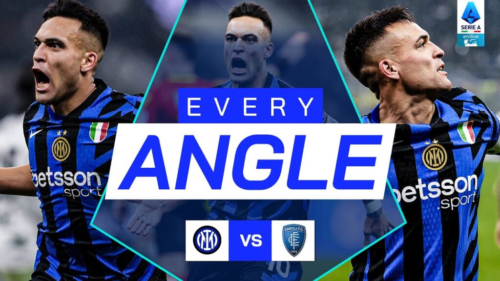 Lautaro Martinez’s Stunner | Every Angle | Inter-Empoli | Serie A 2024/25