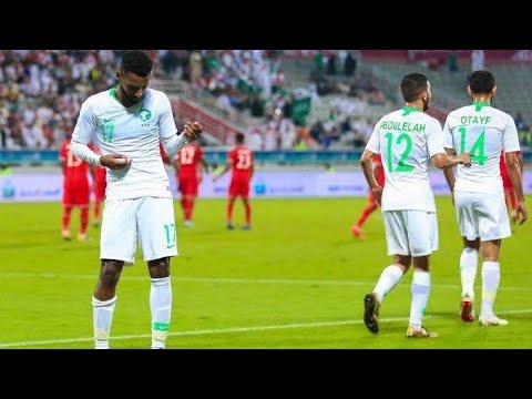 هدف منتخب السعودية الاول في مرمى منتخب عمان 1-0 فراس البريكان - خليجي 24 - هدف خورافي🔥🔥