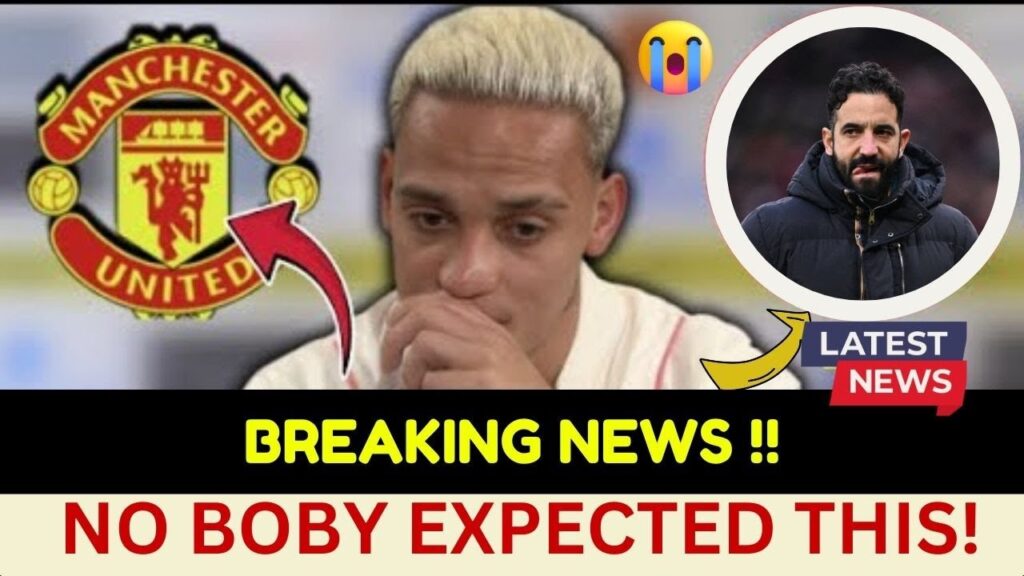 URGENT!🚨 HARD EMOTIONAL ANTONY WORDS TO AMORIM !😱 I'M NOT BELIEVING THIS! HOT NEWS TODAY#manutdnews