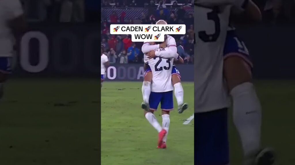 The 21-year-old scored his first USMNT goal in style 🫡