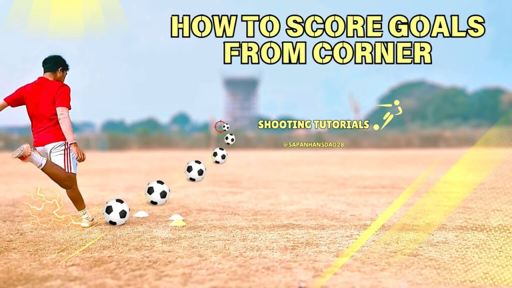 How to score goals from Corner like Son Heung-min ⚽🚀 #football #soccer #youtube #footballskills