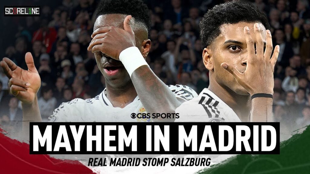 Real Madrid vs. Salzburg MATCH RECAP: Rodrygo & Vini SHINE in 5-1 STOMPING | CBS Sports Golazo