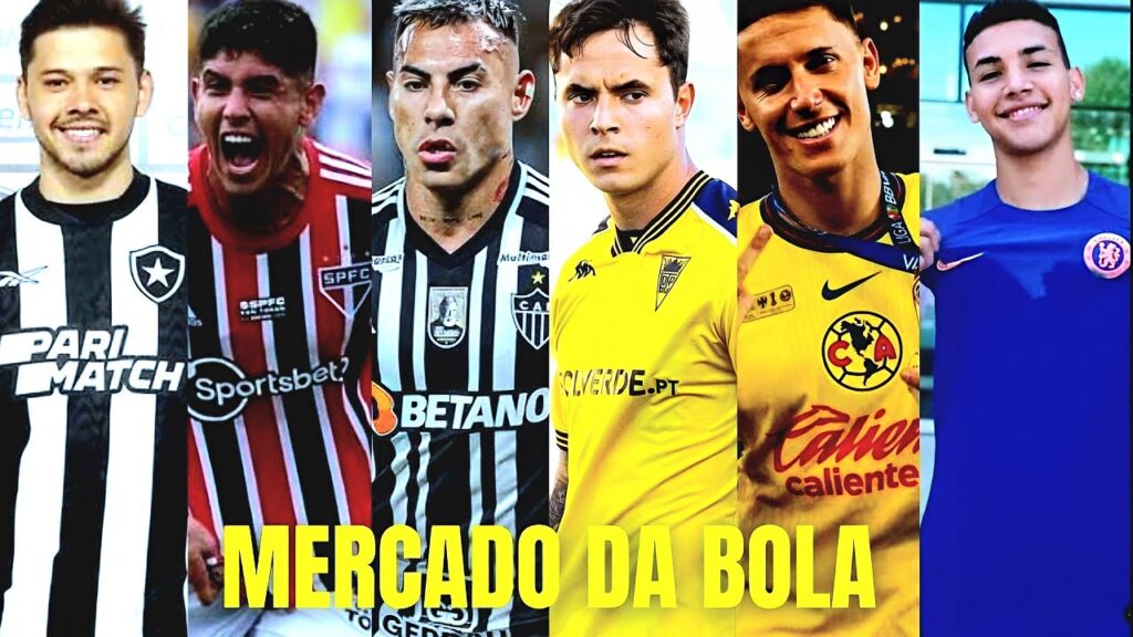 Mercado da Bola : Alan Franco, Vargas, Romero e Brian Rodríguez em Alta!