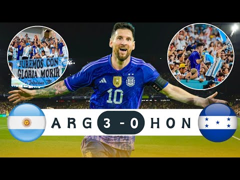 Lionel Messi Scored Twice And Argentina Dominated Honduras 3-0