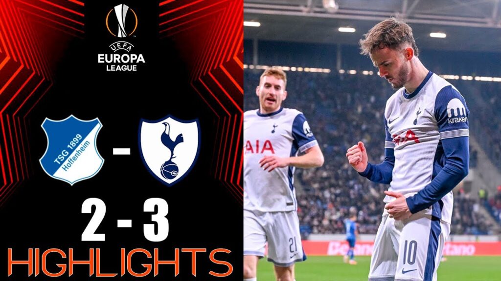 Hoffenheim vs Tottenham 2-3 Extended Highlights | UEFA Europa League 2024/25
