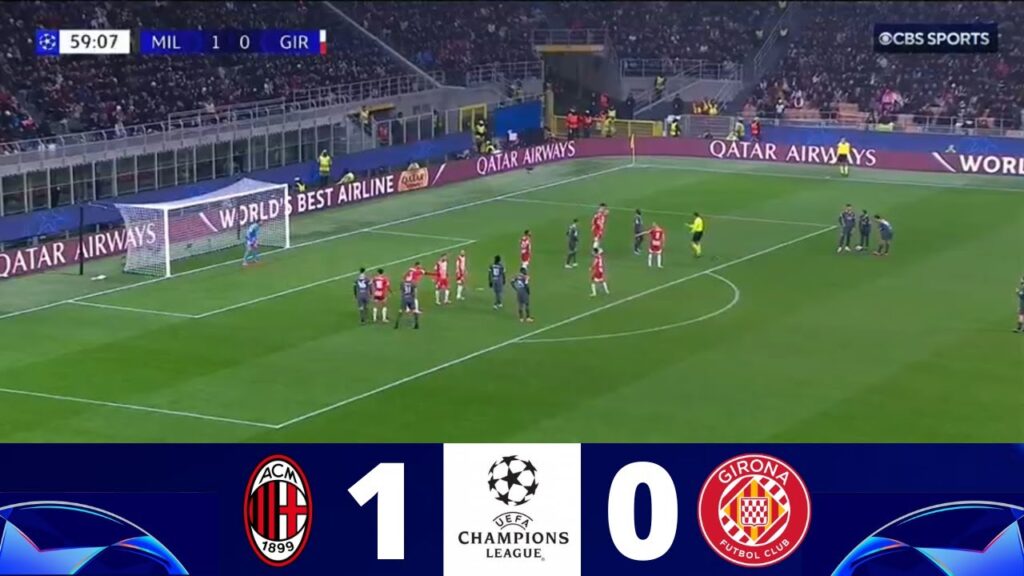 AC Milan vs Girona 1-0 | Highlights & All Goals | Champions League 24/25