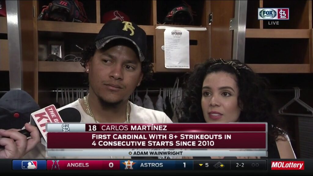 Carlos Martínez on Eric Fryer: "When I see Fryer, I see Yadi"