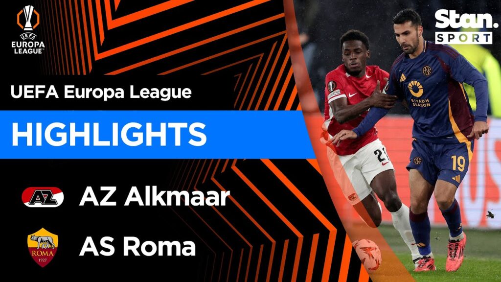 AZ Alkmaar v AS Roma Highlights | 2024/25 | UEFA Europa League