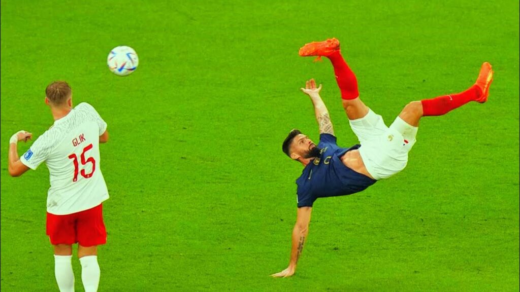 Olivier Giroud goals but they get increasingly more crazy