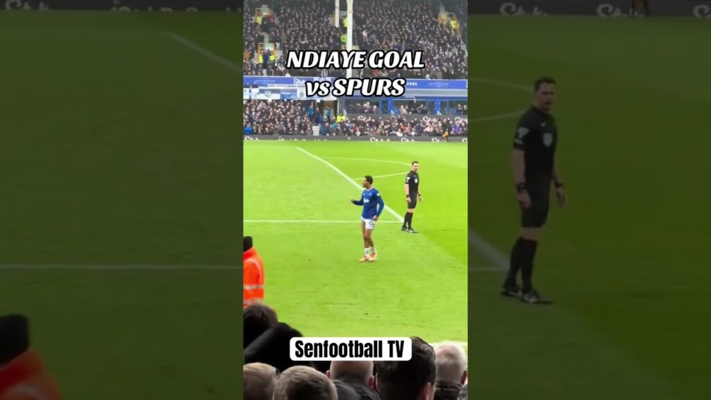 Regardez le magnifique But de Iliman Ndiaye contre Tottenham sur une sublime passe de Gana Gueye