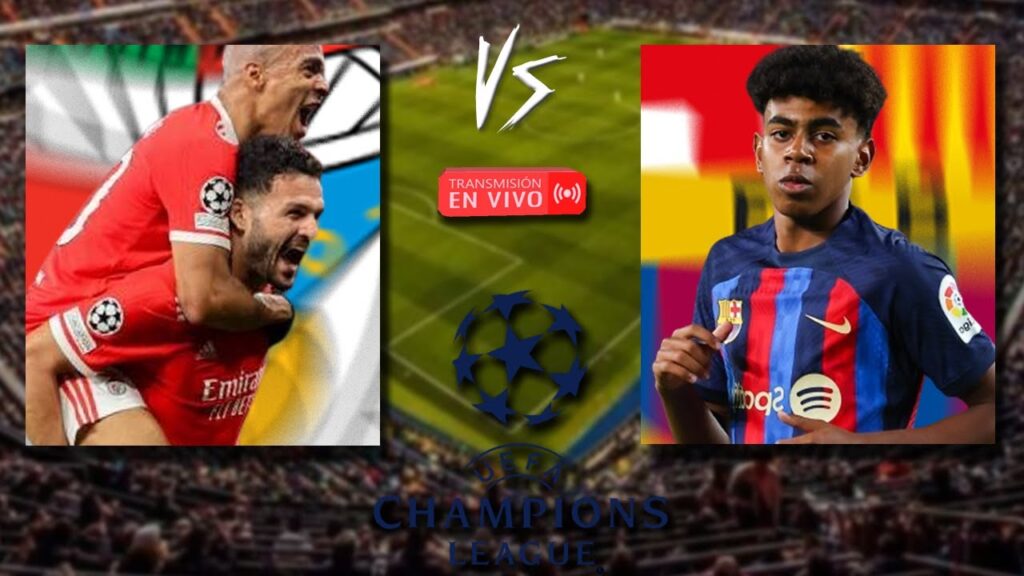 🔴En Vivo🔴Benfica 🆚 Barcelona  - Champions League #championsleague