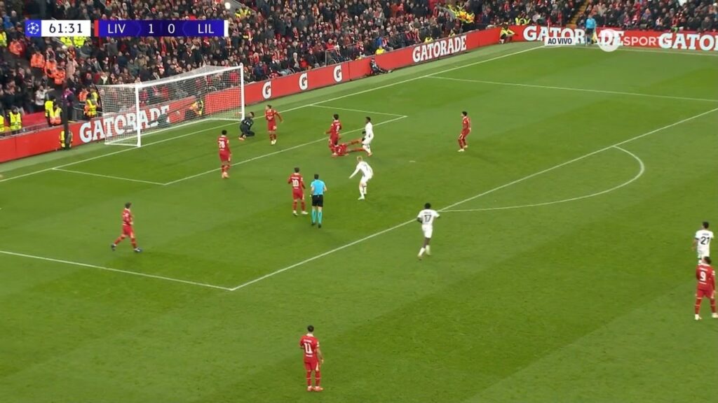 But de Jonathan David | Liverpool vs LOSC Lille 1-1 Résumé | Ligue des Champions 2024/25