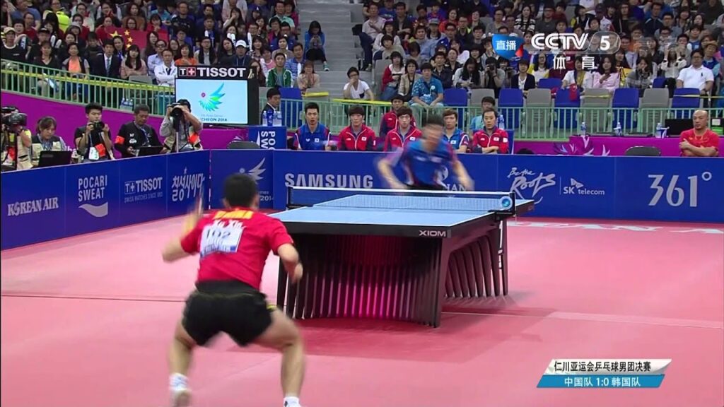 2014 Asian Games MT-F KOR-CHN (2) Lee Jungwoo - Xu Xin (full match|short form in HD)