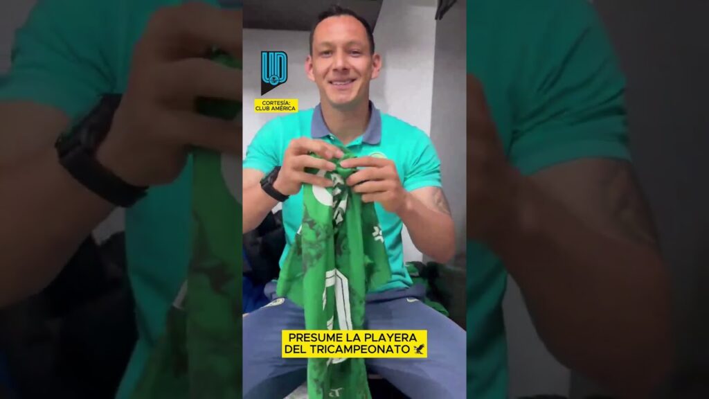 🦅 RODOLFO COTA PRESUME LA PLAYERA CON EL PARCHE DEL TRICAMPEONATO ⚽🔥