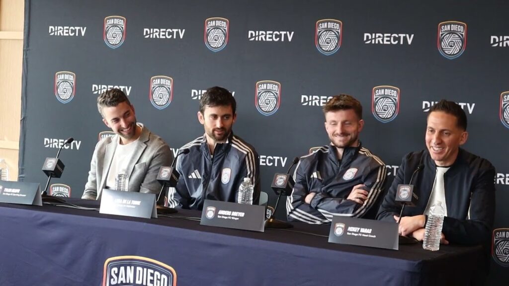 San Diego FC Full Press Conference with Luca De La Torre and Anders Dreyer