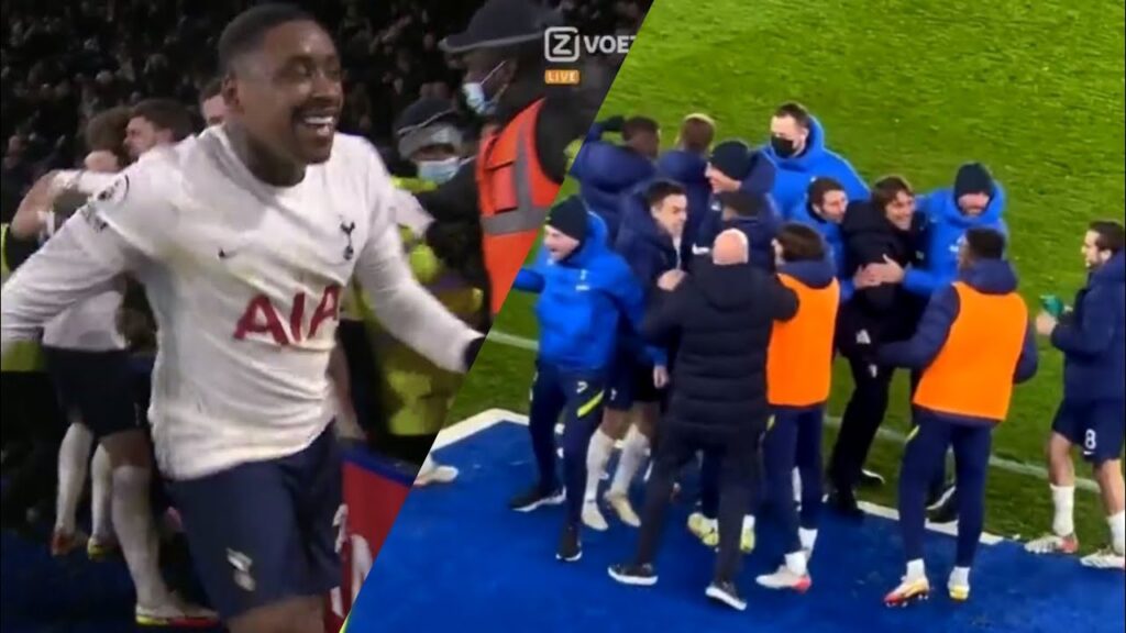 Antonio Conte Reaction to Steven Bergwijn last minutes goal vs Leicester City