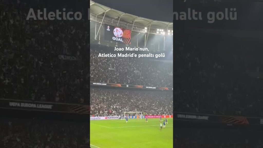 Joao Mario'nun, Atletico Madrid'e penaltı golü #beşiktaş #atleticomadrid