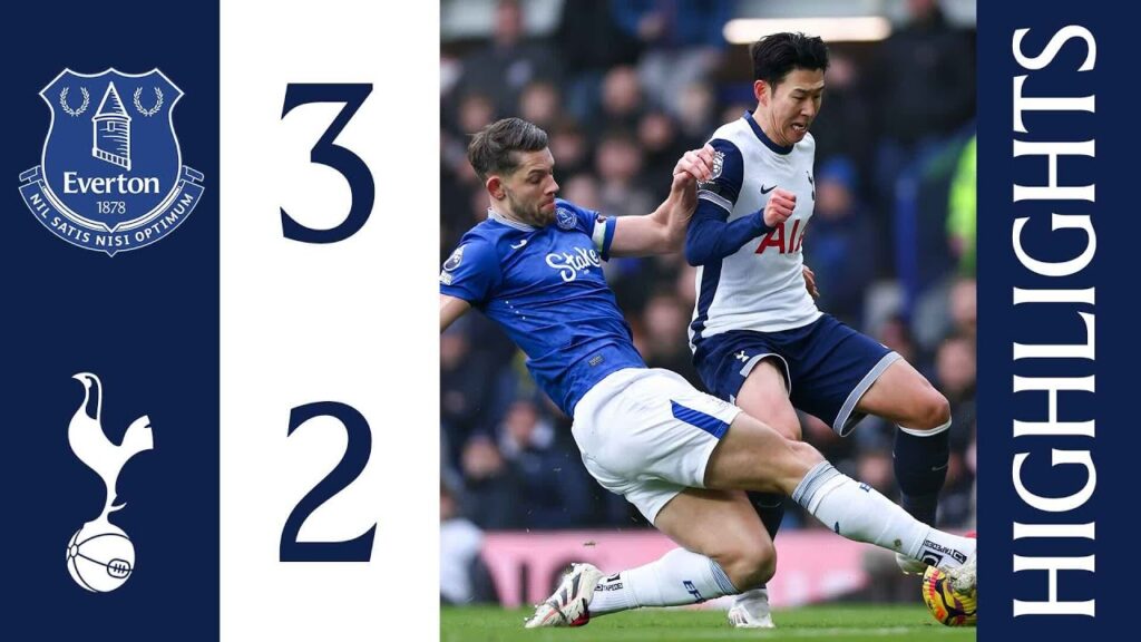 Everton 3-2 Tottenham Hotspur | Premier League Highlights
