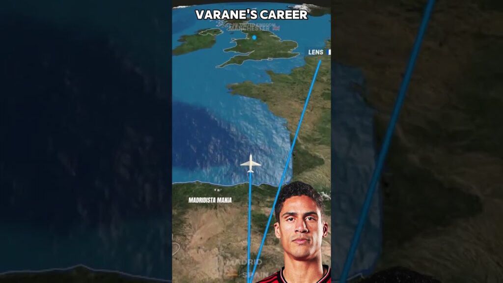 RAPHAEL VARANE'S CAREER 🇫🇷 🇪🇸 🏴󠁧󠁢󠁥󠁮󠁧󠁿 #madridistamania #football #realmadrid #manunited