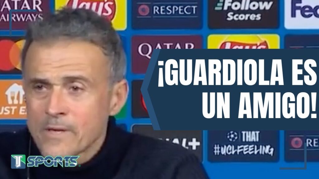 El MENSAJE de Luis Enrique a Pep Guardiola, tras la VICTORIA del PSG sobre Manchester City El MENSAJE de Luis Enrique a Pep Guardiola, tras la VICTORIA del PSG sobre Manchester City