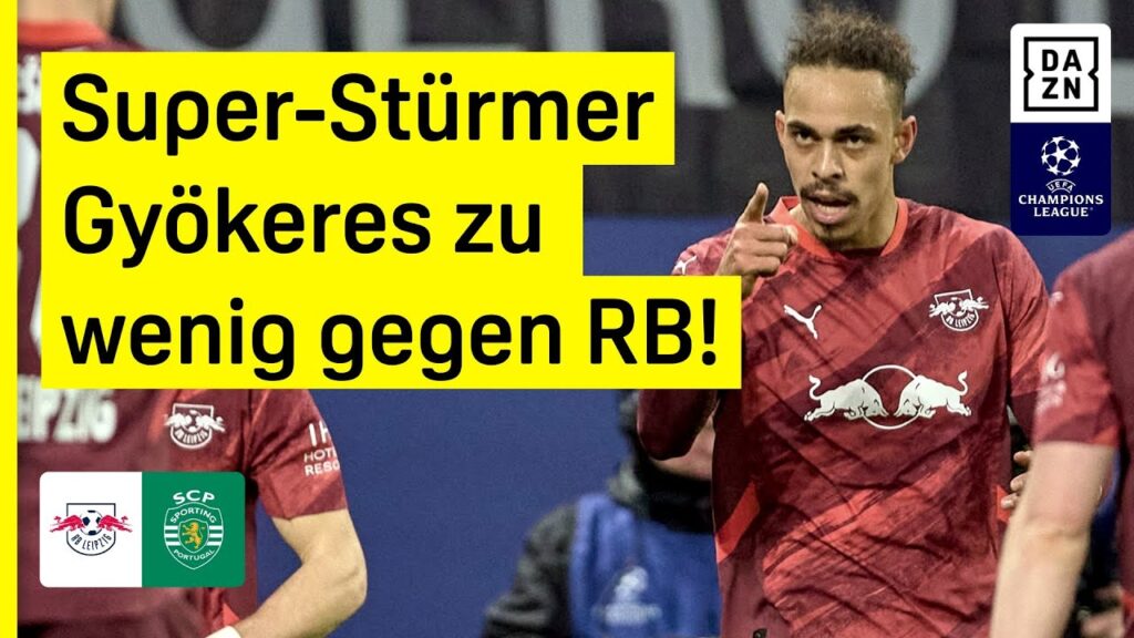 Gegen Gyökeres & Co. – RB holt ersten Sieg: RB Leipzig – Sporting CP | UEFA Champions League | DAZN Gegen Gyökeres & Co. - RB holt ersten Sieg: RB Leipzig - Sporting CP | UEFA Champions League | DAZN