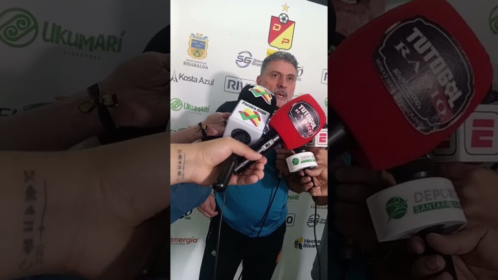 Luis Fernando Suárez D.T. habla de la actualidad del Deportivo Pereira