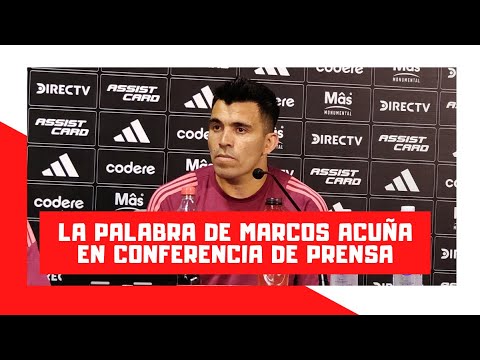CONFERENCIA COMPLETA DE MARCOS ACUÑA LUEGO DEL TRIUNFO DE RIVER VS. MÉXICO