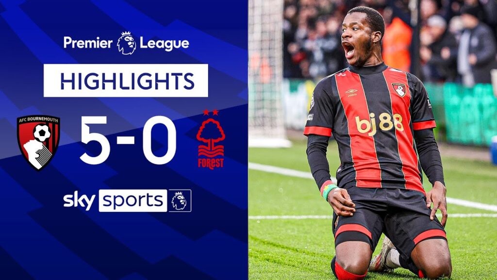 Ouattara hat-trick helps Cherries HAMMER Forest | Bournemouth 5-0 Nottingham Forest | EPL Highlights