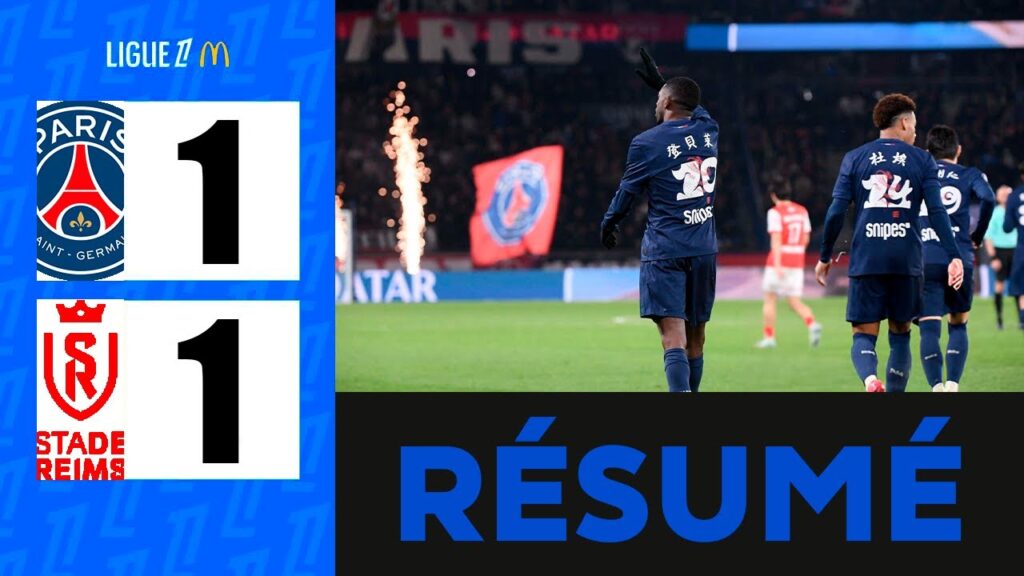 But Ousmane Dembélé | PSG vs Reims 1-1 Résumé | Ligue 1 2024-2025