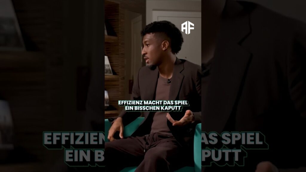 Kingsley Coman spricht über den Stellenwert von Effizienz im heutigen Fußball.#coman #kingsleycoman