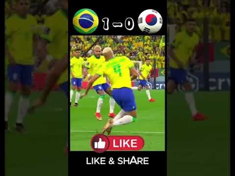 Brazil vs South Korea 2022 | Fifa 2022 | #shorts