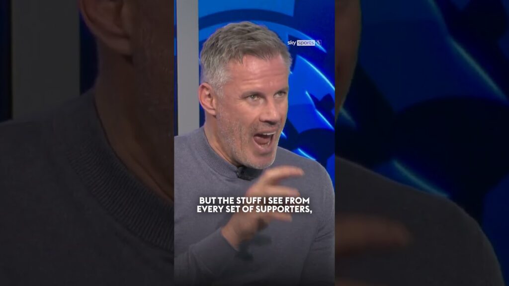 Jamie Carragher on the abuse Michael Oliver received following Wolves vs Arsenal