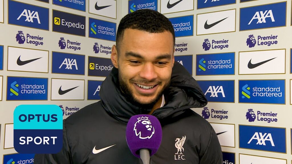 CODY GAKPO loves scoring at Anfield: 'It's amazing scoring in front of the fans'